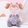 Мягкая плюшевая кукла-животное серая кошка девочка плюшевая кукла для выпускного подарка на рождение ребенка 30 см