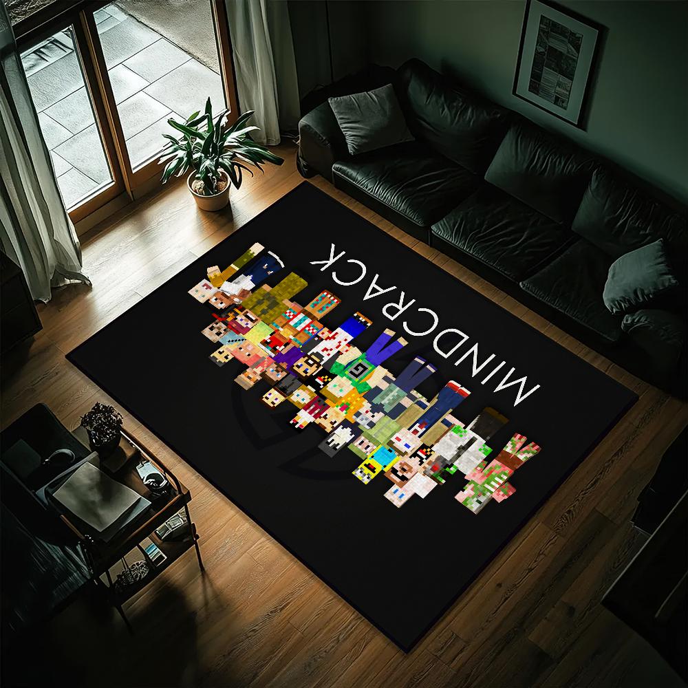 Игровой Шахтер Мультяшный C-Crafts Придверный коврик Вход Нескользящий Моющийся Кухонный ковер Гостиная Коридор Ковры Ванная Комната Ванна Декор