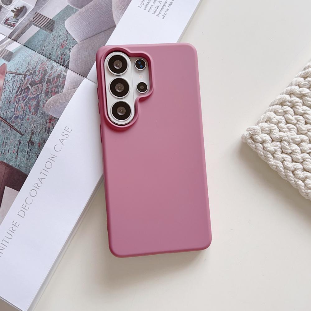 Matte Liquid Silicone Slim Case for Samsung Galaxy S26 S25 Ultra S24 FE A57 A37 A56 A36 A17 Candy Solid Color Shockproof Cover