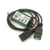 Понижающий модуль-преобразователь USB DC7V-22V в DC5V Зарядка телефона Автомобильный источник питания