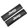 Car Seat Belt Shoulder Protector Cover Safety Belt Padding Pad For Jeep Renegade Wrangler Cherokee Compass Patriot Accessories AJX1