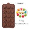 Jelly Pudding Fruit Gummy Candy Silicone Molds Animal Chocolate Cake Baking Tool Mold Ice Resin Mould 3D DIY
