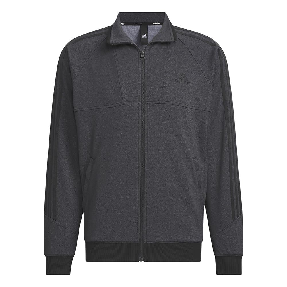 Adidas Regular Fit Aero Lady Denim Track Black Size 24/7 Jacket, JSY35, Men's, (IS5161), J/S