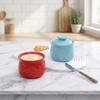 Large Capacity Ceramic Butter Bell Crock Keep Fresh Butter Keeper Cheese Storage Box  Farmhouse