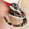 35-400cm Reality Gaint Cobra Python Plush Doll Lifelike Green Brown Snake Reptile Plush Toy Home Decor Gift For Boys And Pets