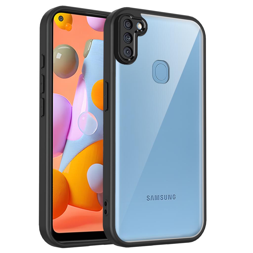 Чехол для Samsung Galaxy A11 Чехол для телефона Galaxy m11 Чехол-бампер Galaxy A11 M11 с воздушными подушками Силиконовый бампер Прозрачная матовая задняя крышка Жесткий