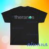 Новая мужская черная футболка Theranos забавная размеры от S до 5XL