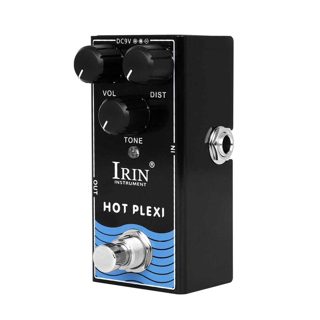 IRIN RF-13 Hot Plexi Guitar Effect Pedal Simulate JCM800 Guitar Amplifier Stronger Output & Greater Distortion Guitar Parts