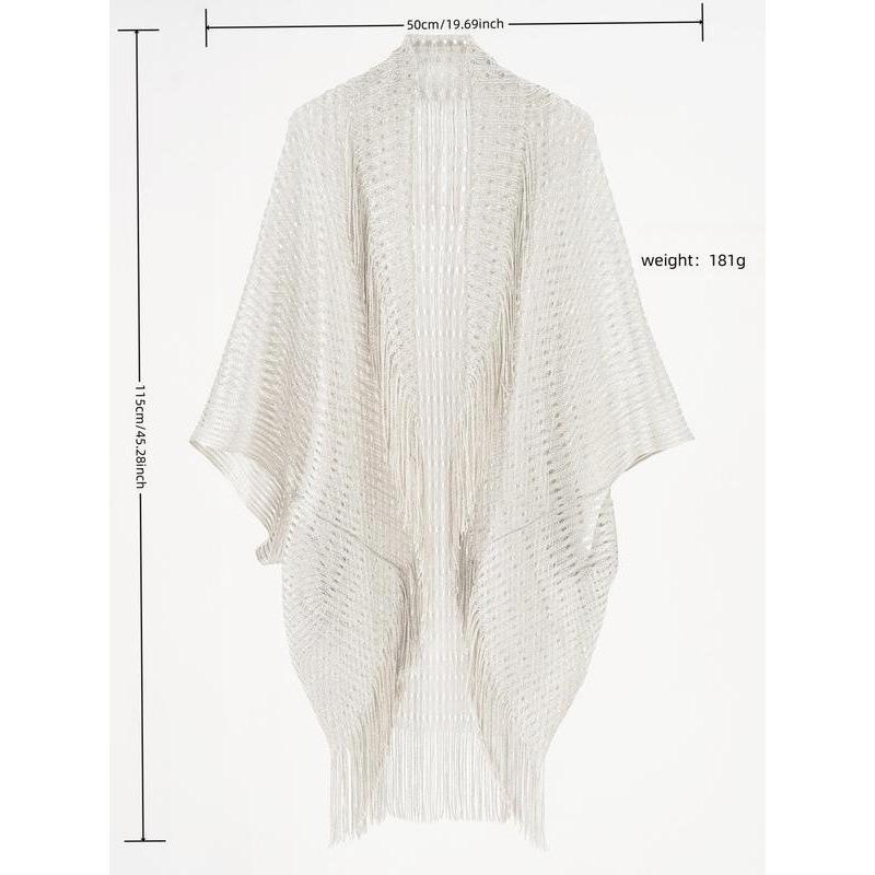 Женский пляжный шаль-накидка с открытым передним краем, защита от солнца, новый стиль