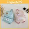 Colored Laser Rabbit Bear Letter Fashion Backpack Breathable Suitable Daily