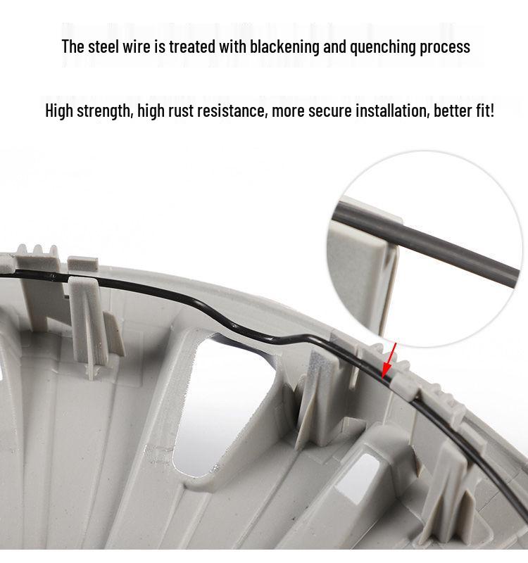 Колпак на колесо 13 дюймов для Wuling Zhiguang EV: Стальная защитная крышка для электромобилей