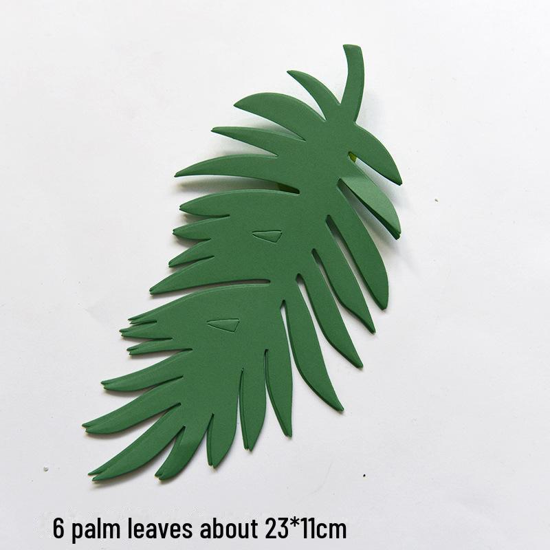 Декор стен в виде листьев и цветов в скандинавском стиле для школьных классов, торговых центров и детских комнат