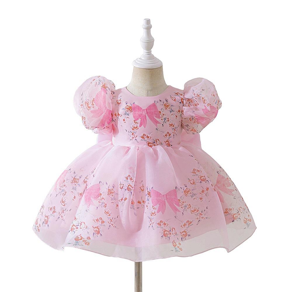 0-3Y Christmas Dress Newborn Baptism Wedding Dress for Baby Girl First Birthday Party Wear Toddler Girl Christening Gown Clothes L3080