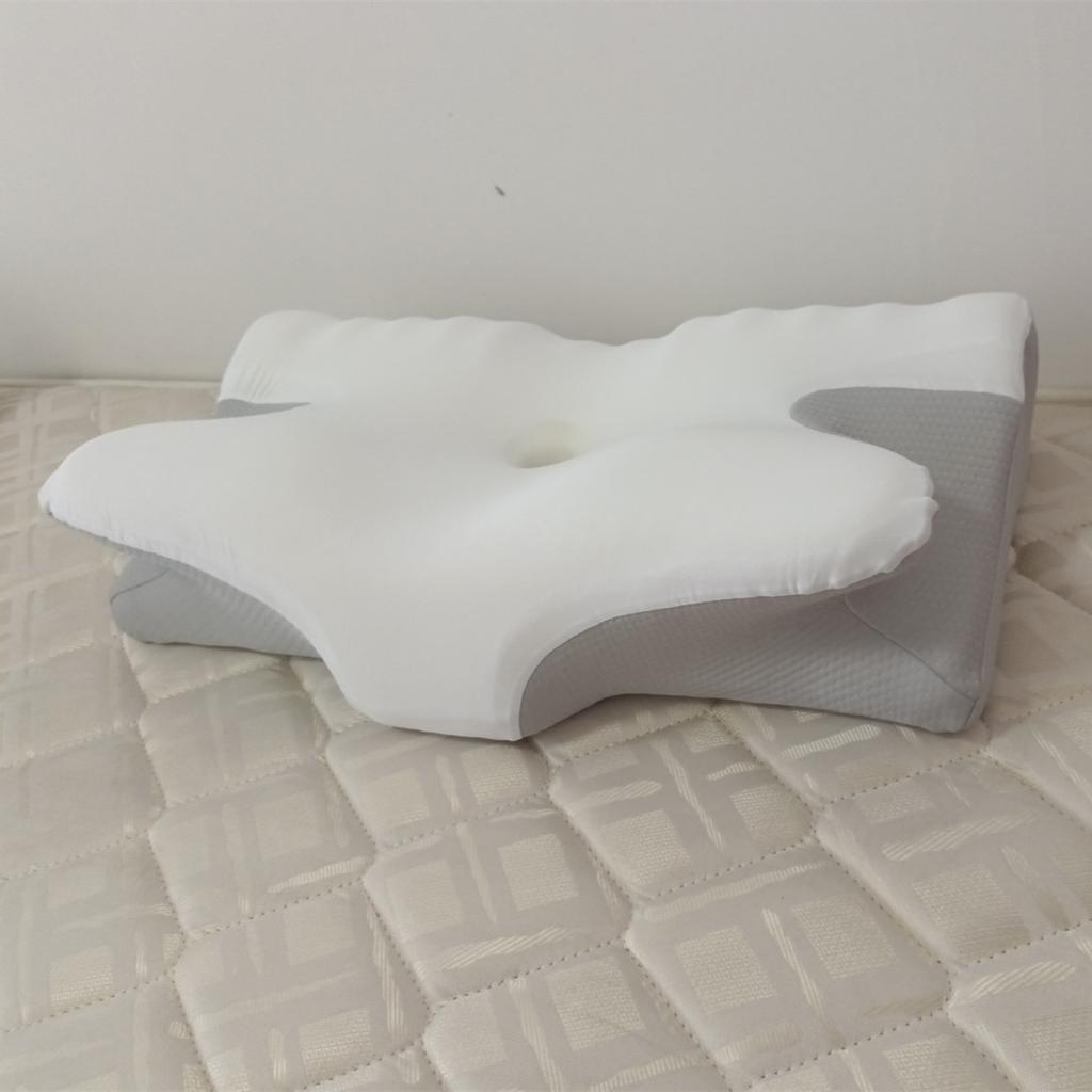Эргономичные подушки для шеи с контуром шеи для облегчения боли в шее, подушка для кровати из пены с эффектом памяти, подушка для шеи с охлаждающей наволочкой