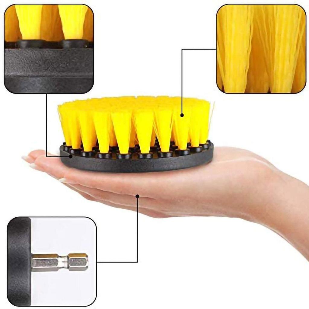 (SU)Щетка для чистки электрической дрели, инструмент для чистки щетки для затирки, щетка для очистки щетки, инструмент