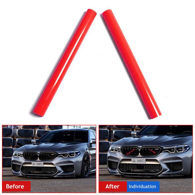 Car Front Grille Trim Strips For BMW 1 3 5 Series F20 116i 118i 120i F30 F31 F34 GT 320i 328i G30 G31 Sedan Exterior Accessories