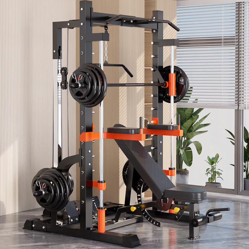 YANBO Multi-functional Smith Machine Squat Rack Gantry Trainer