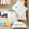 Large Vacuum Storage Bag Dustproof Compression Packing Bag for Blankets and Clothes Individual Packaging Bag Pressure Pump Type