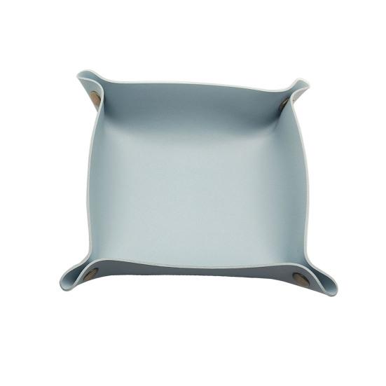 Многофункциональный складной лоток для хранения, однотонная подставка под кофейные чашки, декоративный органайзер для хранения ювелирных изделий