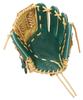 Rawlings Baseball HYPER TECH COLOR SYNC Dark Size L Glove, Softball, Junior, Kids, GJ5HTCN6L1, Green/Camel, All-Around, (Left-Handed Thrower,