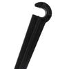 50Pcs Irrigation Drip Support Stakes C- Shape Fixed Stems Holder Bracket for 4/7mm Drip Irrigation Pipe Inserting Ground