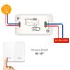 Настенный переключатель 433 МГц беспроводной настенный переключатель передатчика и релейный приемник переменного тока