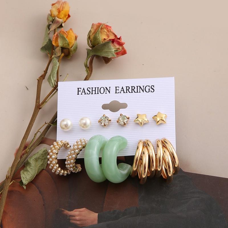 iF ME Модные серьги-кольца из смолы, подвеска в форме бабочки в форме сердца, женские аксессуары, ювелирные изделия