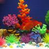 6 Colors Ornament Silicone Ornament Underwater Coral Decor Plant Fish Silicone Artificial Coral