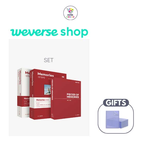 WEVERSE Shop ENHYPEN Memories : STEP 2 DIGITAL CODE + DVD + PIECES OF MEMORIES [2021-2022] SET
