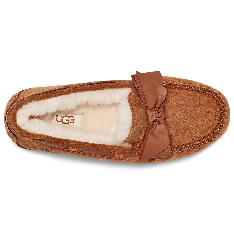 UGG Кожаный бант Dakota Коричневый Женский 1118914-CHE
