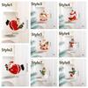 Resin Christmas Tree Hanging Ornament Snowman Xmas Pendant  Christmas Gift Toy