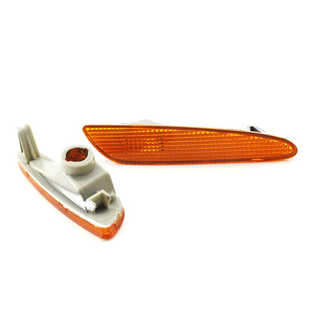 1 x Front Side Marker Lights Left + Right For Mercedes-Benz E320 E500 E55 E350