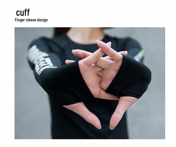 Женский спортивный костюм высокого класса для осени/зимы для йоги и бега - с длинным рукавом