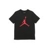 Jordan Мужские футболки Jumpman Черные с круглым вырезом Умеренный прямой крой DA6797-010