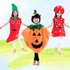 Food Children Cosplay Costume Pumpkin Cloak Performance Suit Fruit Veggie Costume  Photo Pros
