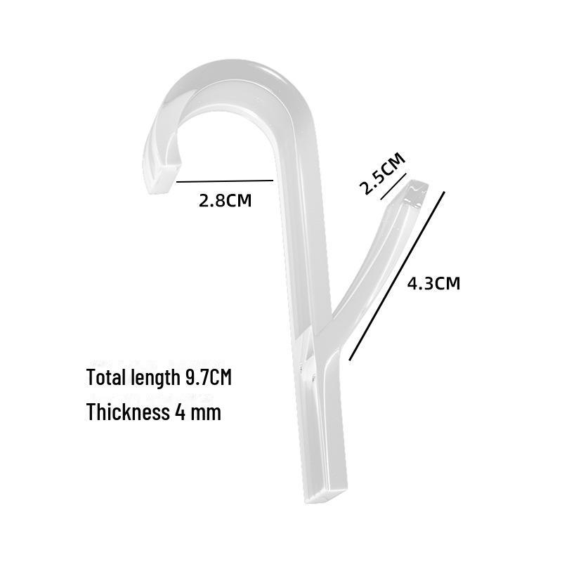 Настенный цилиндрический крючок для одежды для радиатора ванной комнаты без перфорации