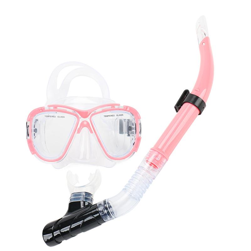 Large Vision Mask, Adult Tempered Glass Diving Goggles Set.