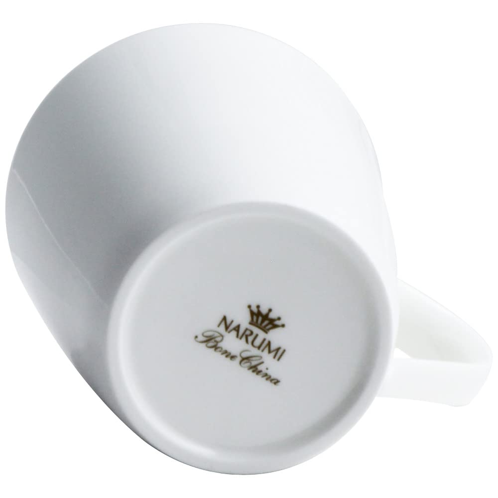 Кружка NARUMI White Collection, 290 мл, подходит для микроволновой печи, сделано в Японии, 50481-2697