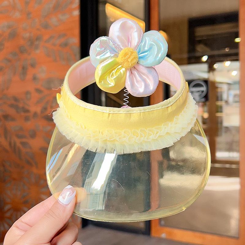 Детская мультяшная шляпа от солнца с УФ-защитой для летнего отдыха на открытом воздухе