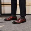 Модная мужская формальная обувь в европейском стиле, монки с ремешком и пряжкой, с заостренным носком, 3 цвета, лоферы для вечеринок