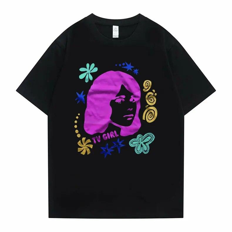 Cults TV Girl One Night Only футболка с графическим принтом унисекс винтажные футболки унисекс женская повседневная футболка большого размера унисекс хлопковые топы футболка