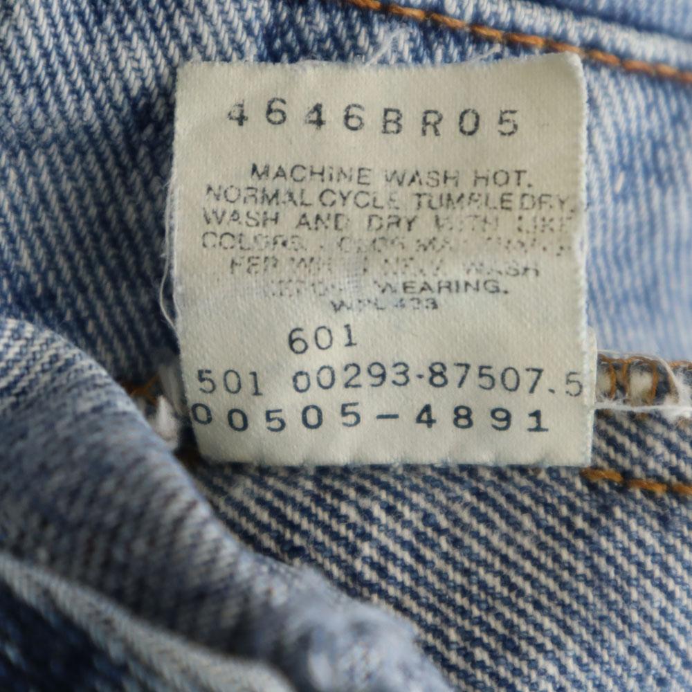 Levi's 90-е 505 Сделано в США Джинсы W33 Синие джинсы Мужские Б/У