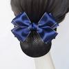 Nurse Female For Girls Headwear Ponytail Clip Korean Bun Snood Hairgrips Cover Net Bow Spring Clip
