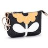 2024 Creative Flower Coin Purse Genuine Leather Small Women Wallets First Layer of Cowhide Card Holder Japan Korea Key Wallet