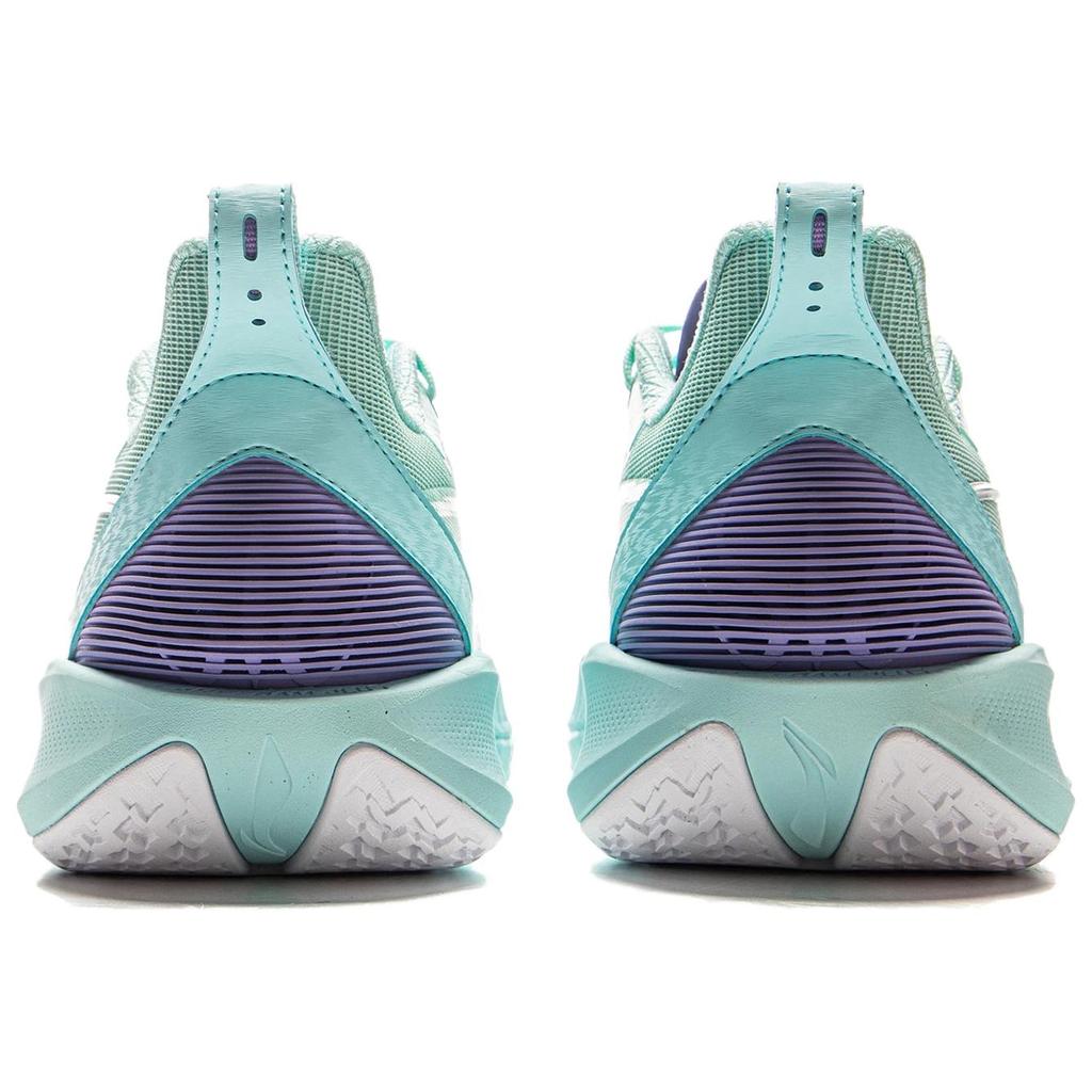 Баскетбольные кроссовки Li Ning Speed 2V2 Мужские Низкие Плавающий Зеленый Небесно-Голубой ABPV003-7