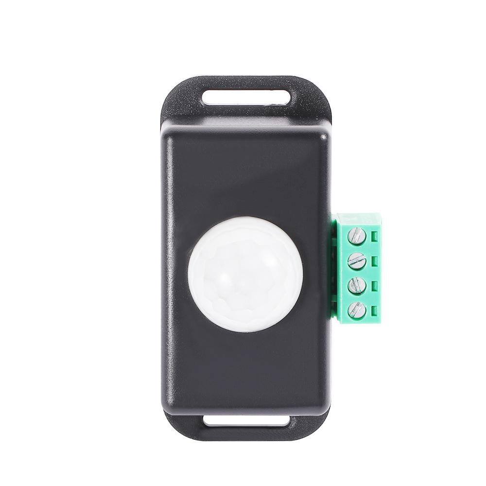 Домашний энергосберегающий инфракрасный PIR датчик движения DC 12V-24V для светодиодной ленты, выключатель, корпус, автоматический сенсор