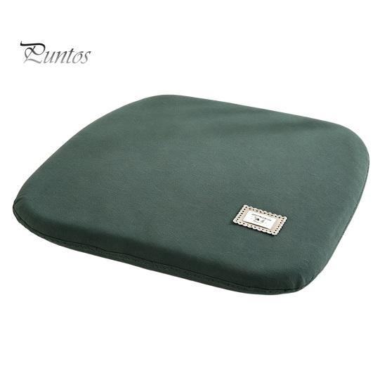 Solid Color Chair Pad for Home Memory Foam Cushion, Thickened Dining with Straps, Supportive Non-Slip Backing, Washable Seat Cushion Autumn