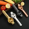 Stainless Steel Lemon Squeezer Heavy Duty Manual Citrus Press for Lime Orange Tequila Cocktails Lemon Lime Juicer Processor with Ergonomic Handle