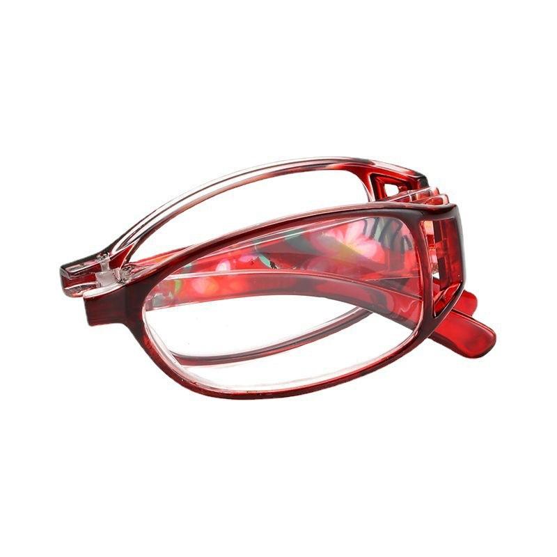 New Folding Presbyopic Reading Glasses Anti-blue Light Glasses Portable Presbyopic Glasses Elegant PC Eyewear For Men