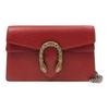 Кожаная сумка-мессенджер для женщин Dionysus с пряжкой-головой тигра, на цепочке, красная
